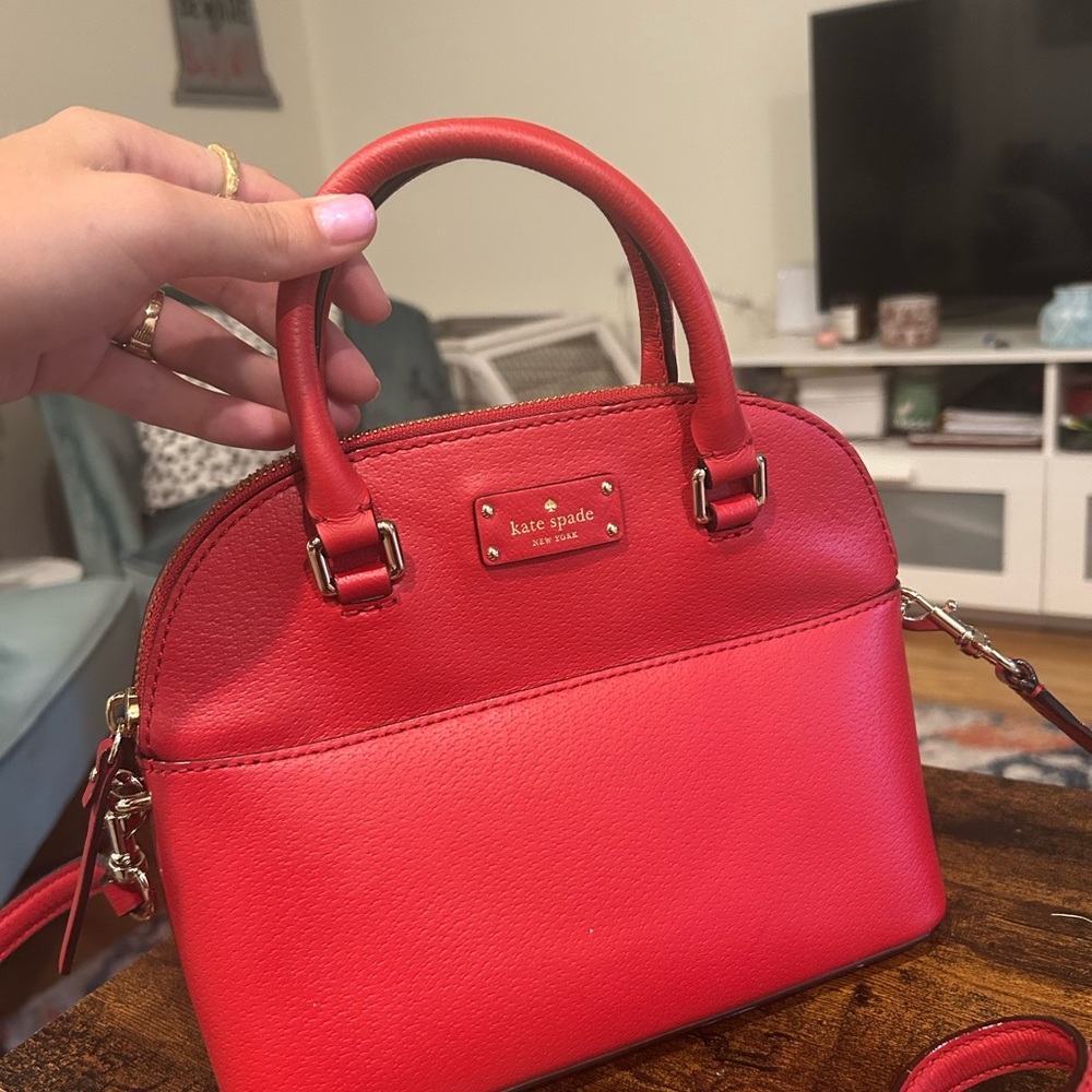 Kate Spade Cherry Red Satchel